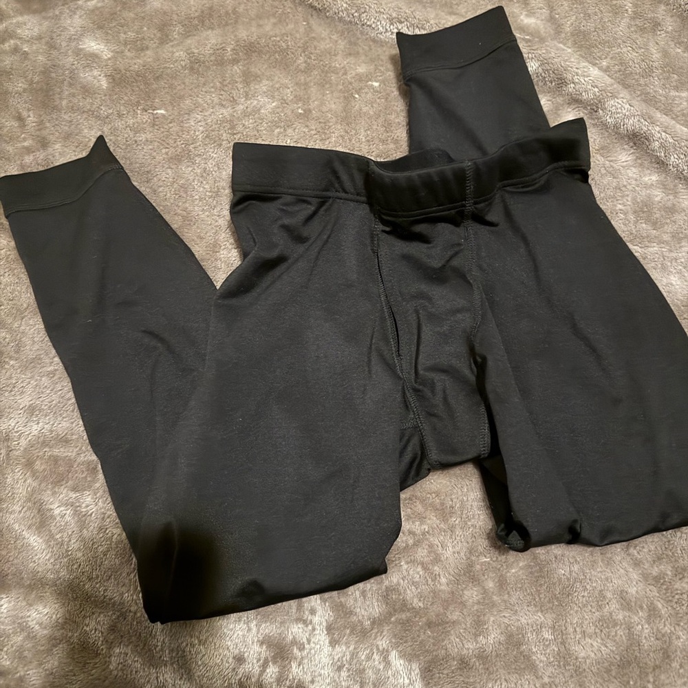 Patagonia Kids’ Black Capilene Baselayer Bottoms